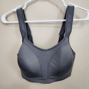WACOAL Lindsey Sport Impact Contour Underwire Bra 853209 Athletic Gray SZ 32G